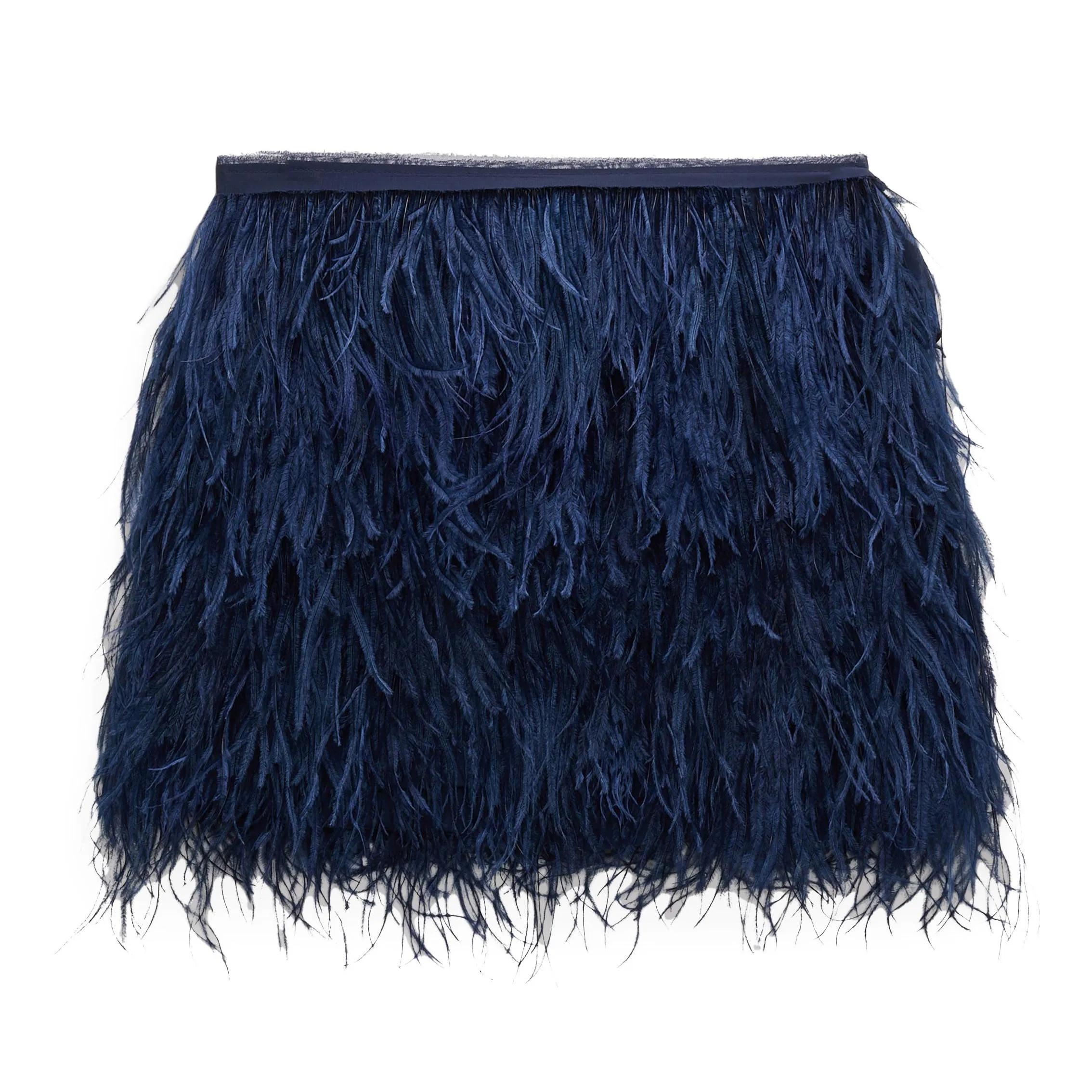 Dorothee Schumacher - FEATHERY VOLUME skirt - Größe 36 - blau