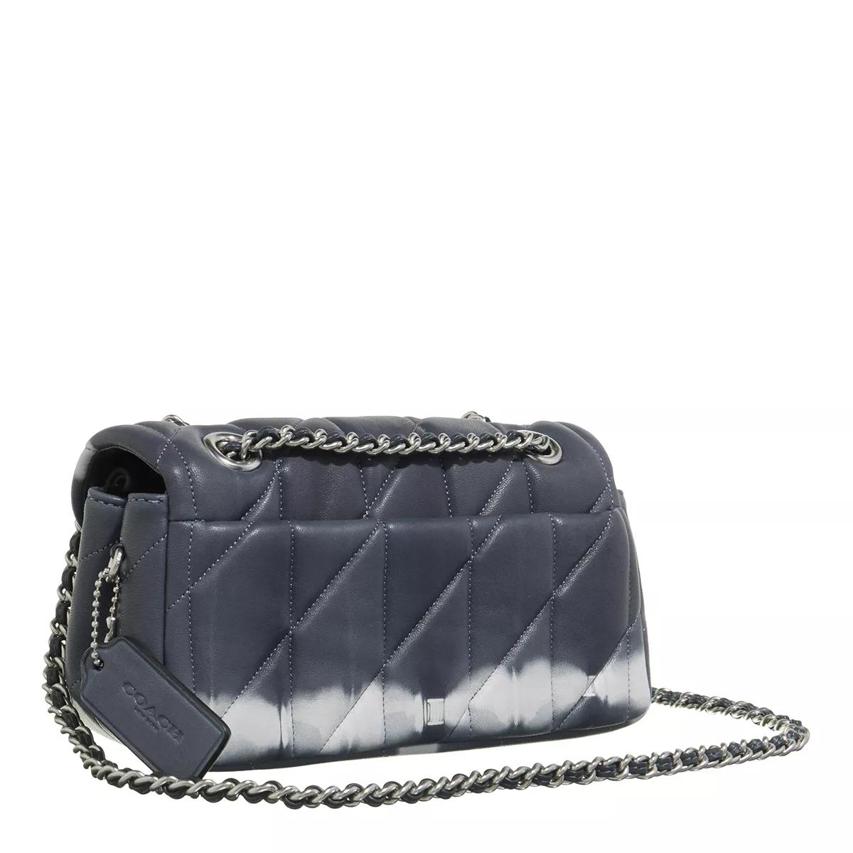 Coach Crossbody bags Quilted Tie-Dye Tabby Shoulder Bag 20 With Chain in blauw