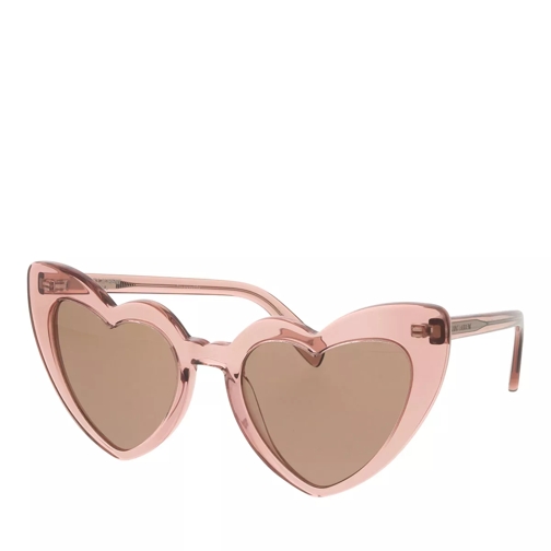 Saint Laurent SL 181 Loulou-023 54 Woman Acet Pink-Brown Sunglasses