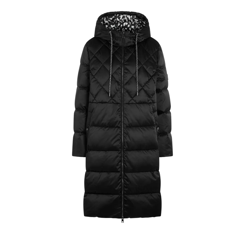 Marc Cain Gewatteerde jas Mantel black new