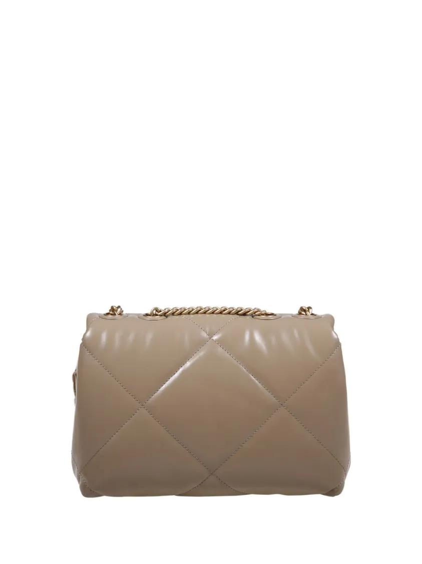 TORY BURCH Hobo bags Kira Diamond Quilt Small Convertible Shoulder Bag in bruin