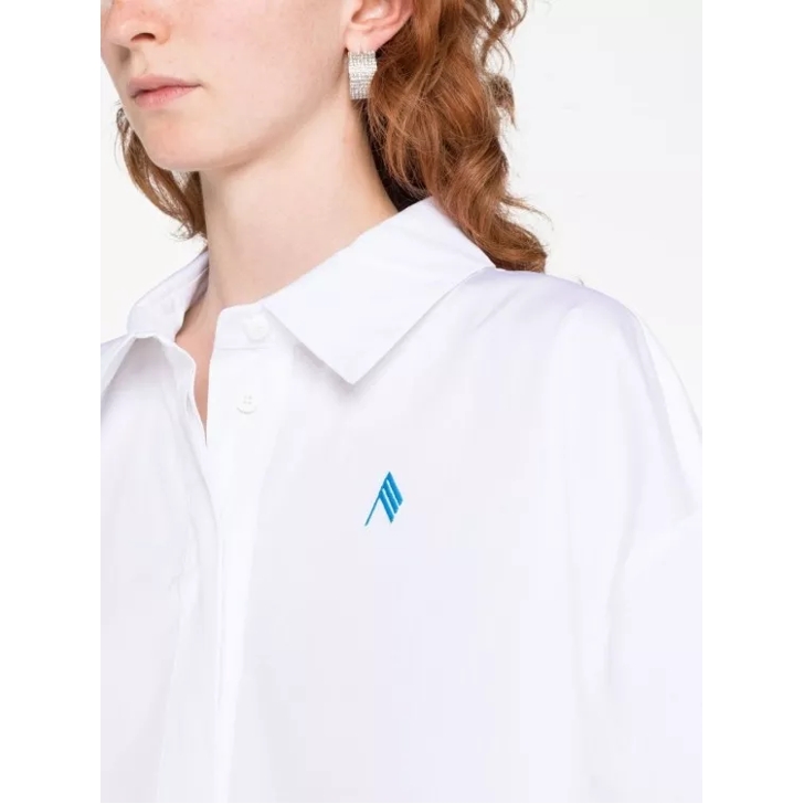 The Attico White Cotton Shirts White