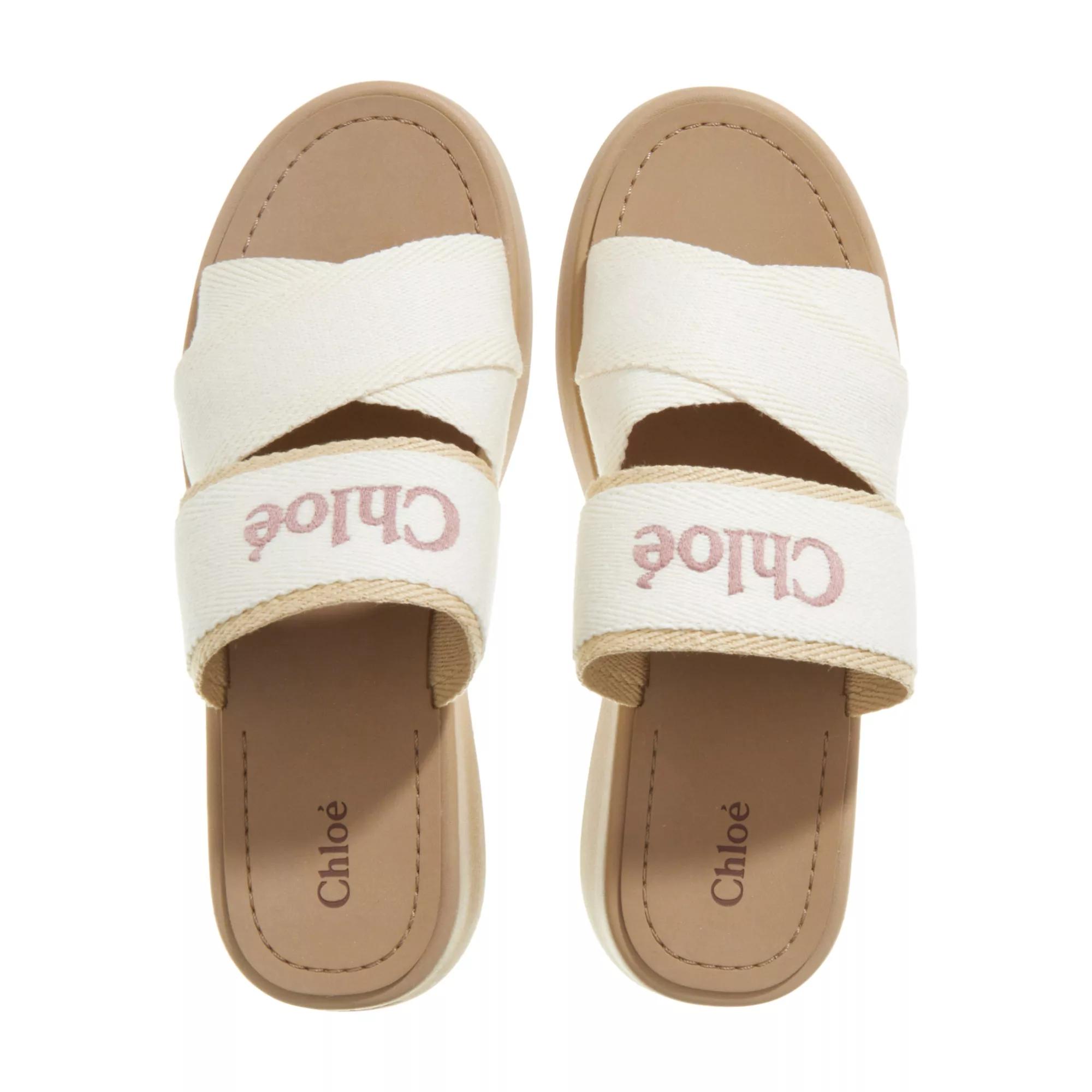 Chloe slippers wit sale