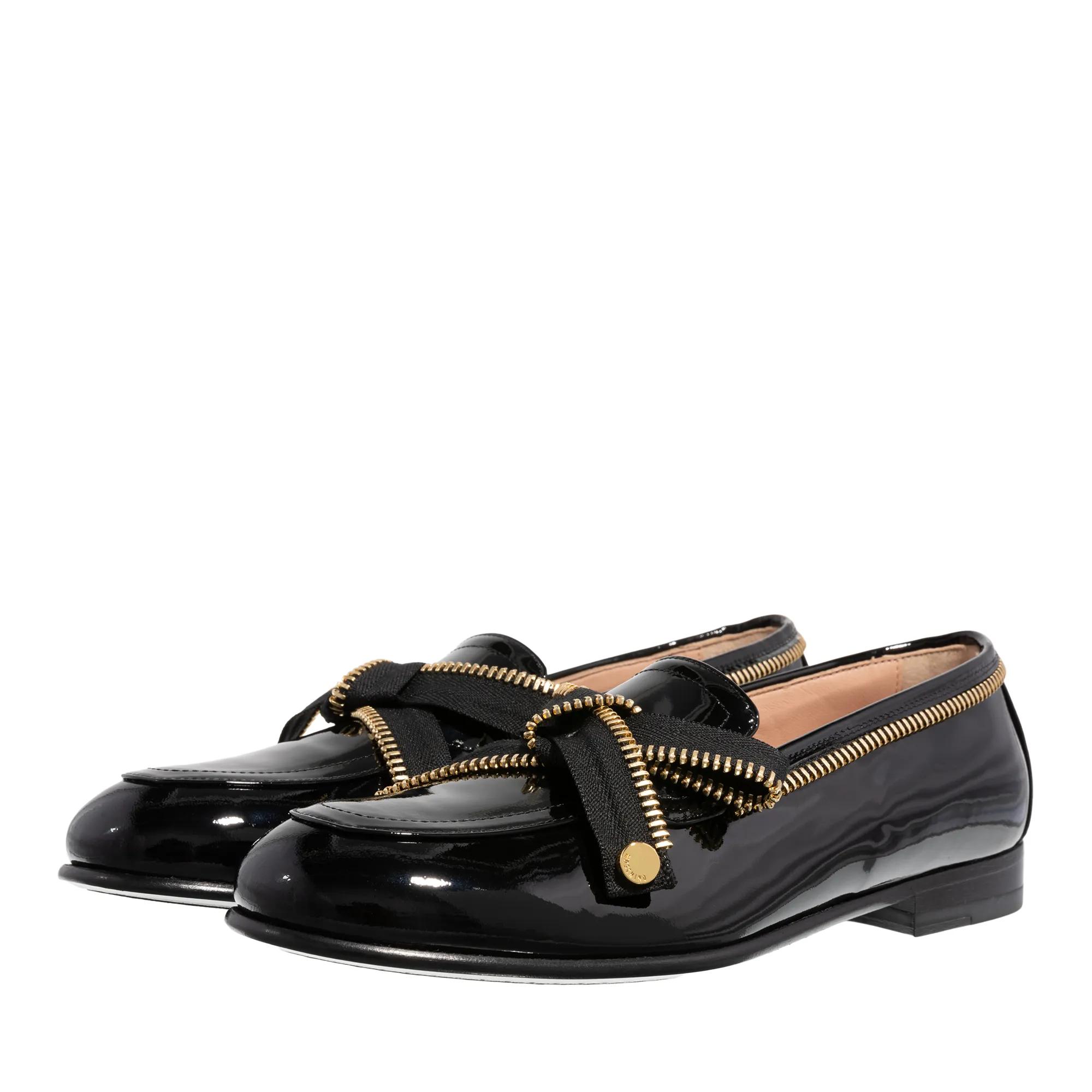 Moschino Loafers & Ballerinas - Bow Zip - Gr. 37 (EU) - in Schwarz - für Damen