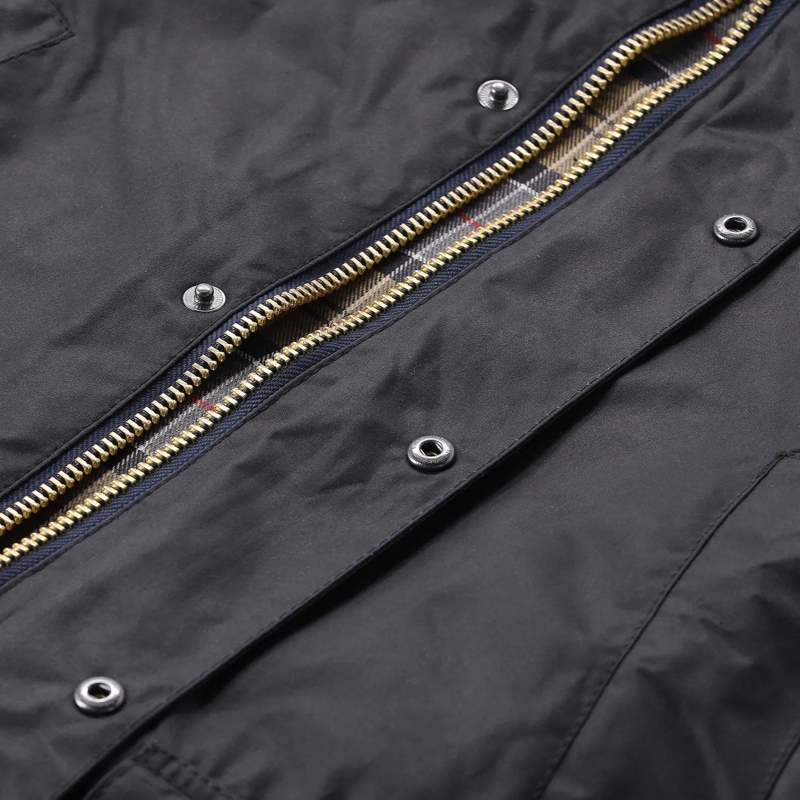 Barbour veste Wachsjacke Bedale dunkelblau(Image 3)