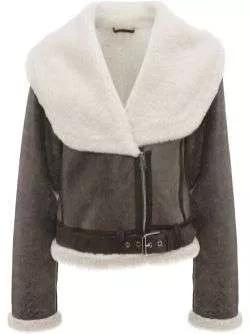 Thumbnail - J.W.Anderson - Shawl Collar Jacket - Größe 10 - braun