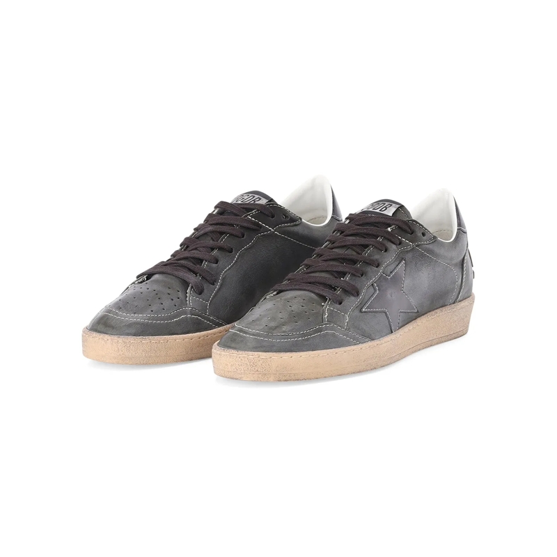 Golden Goose Veterschoenen Sneaker Ball Star grau