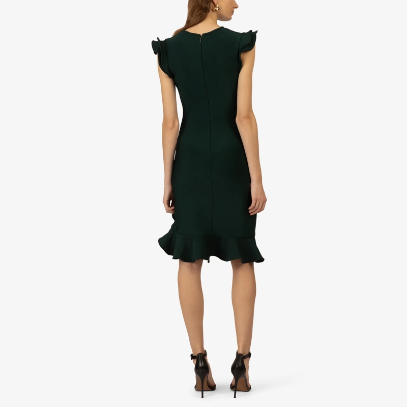 Kraimod Cocktailkleid Bandagekleid dunkel-grün(Image 4)