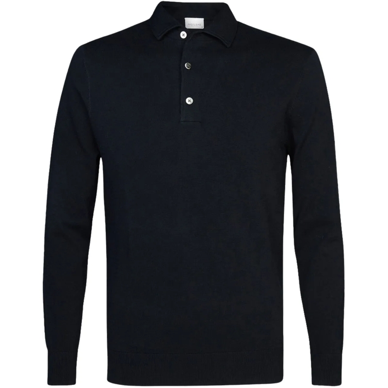PROFUOMO Poloshirt Profuomo Polo Onepiece Polos Donkerblauw Pp2j00009 blau