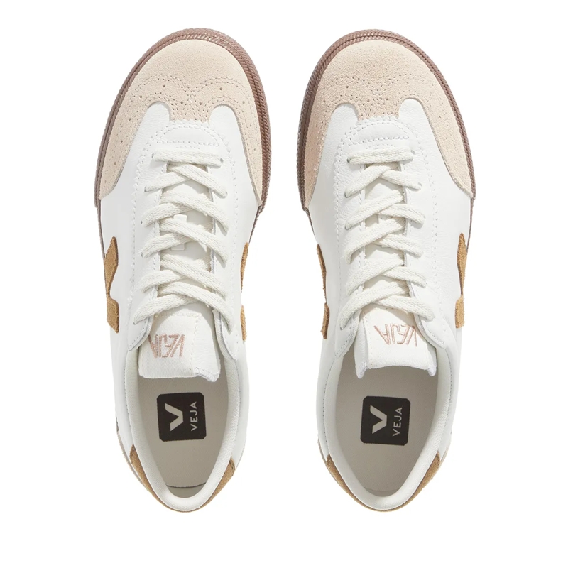Veja Low-Top-Sneaker Volley White Tent Bark(Image 4)