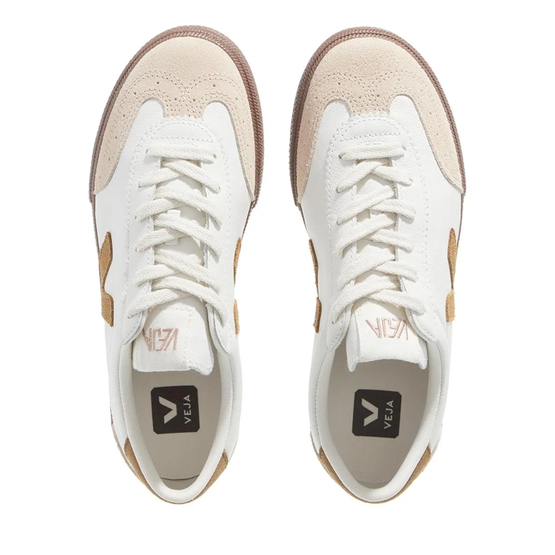 Veja Low-Top-Sneaker Volley White Tent Bark(Image 4)