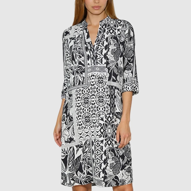 Marc Aurel Midikleid Kleid schwarz(Image 3)