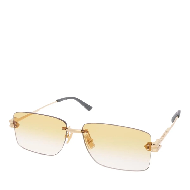 Bottega Veneta BV1126S-006 Gold-Gold-Yellow | Sunglasses