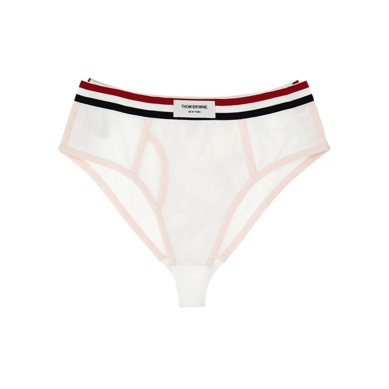 Thom Browne  'Rwb' Briefs White