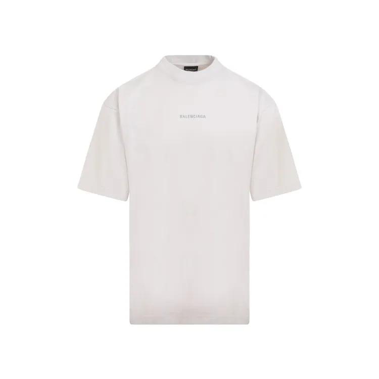 Balenciaga - Medium Fit T-Shirt - Größe M - weiß