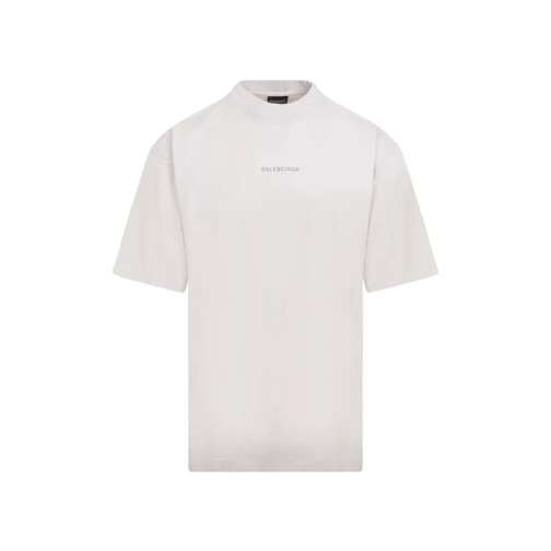 Balenciaga Medium Fit T-Shirt White 