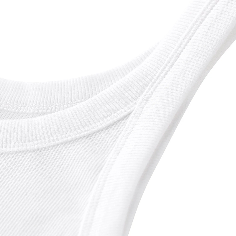 TOTEME Top Geripptes Tanktop weiß(Image 3)