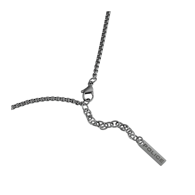 Police  Herrenkette Crosstone- Herrenkette- Farbe: silb grau(Image 3)