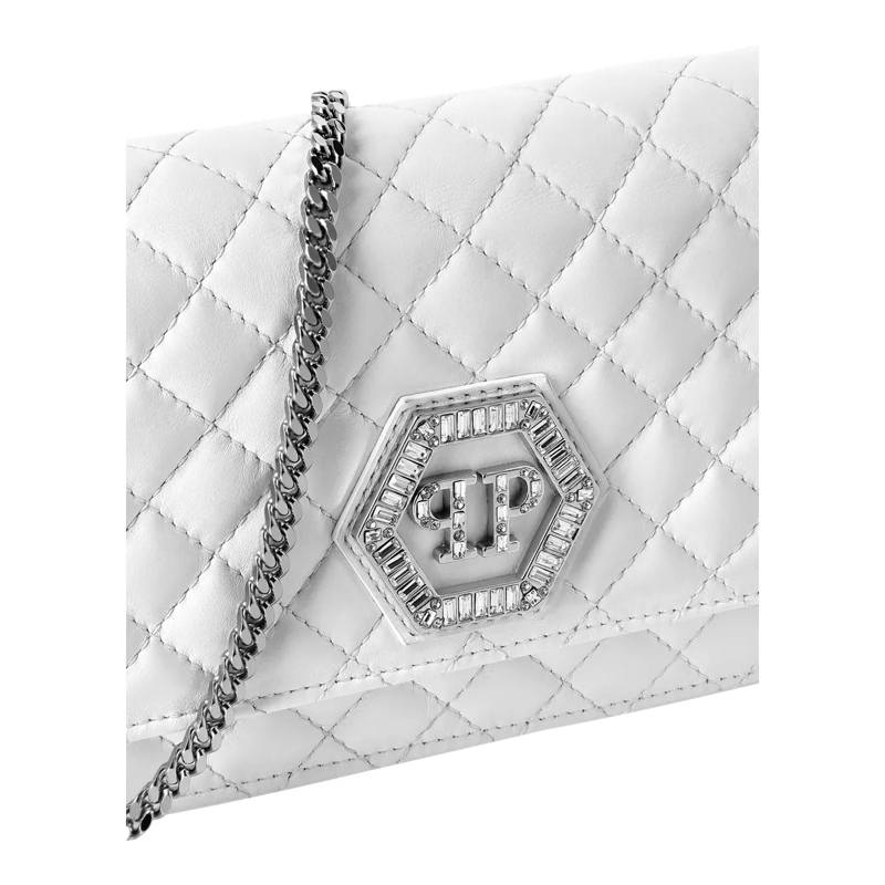 Philipp Plein Clutch Mini-Schulter weiss(Image 4)
