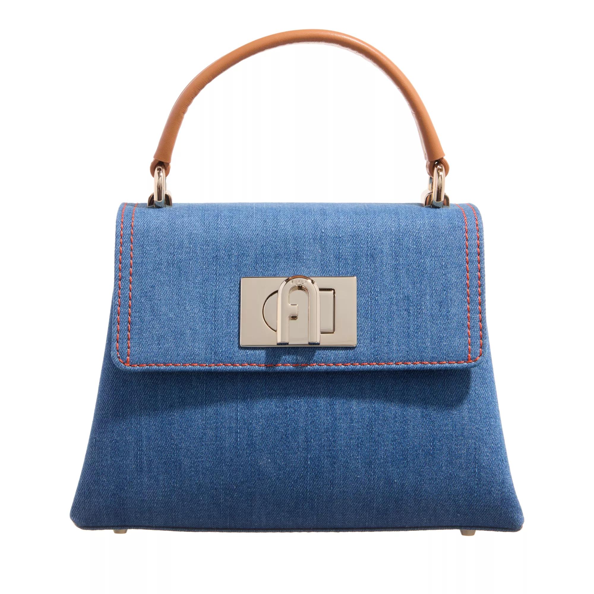 Furla Satchel Bag - Furla 1927 Mini Top Handle - Gr. unisize - in Blau - für Damen