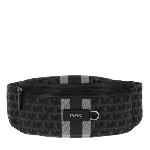 MICHAEL Michael Kors Brooklyn Hip Crossbody Bag Black Grey Crossbody Bag