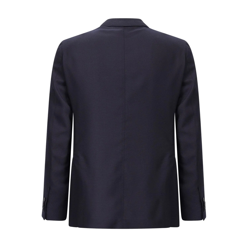 Emanuela Caruso Colbert Sakko Aida aus Wolle blau(Image 2)