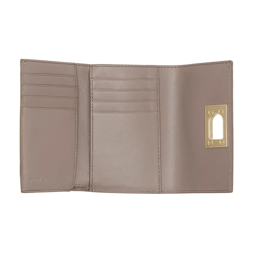 Furla Tri-Fold Portemonnaie Furla 1927 M Compact Wallet Stucco Gray (Image 4)