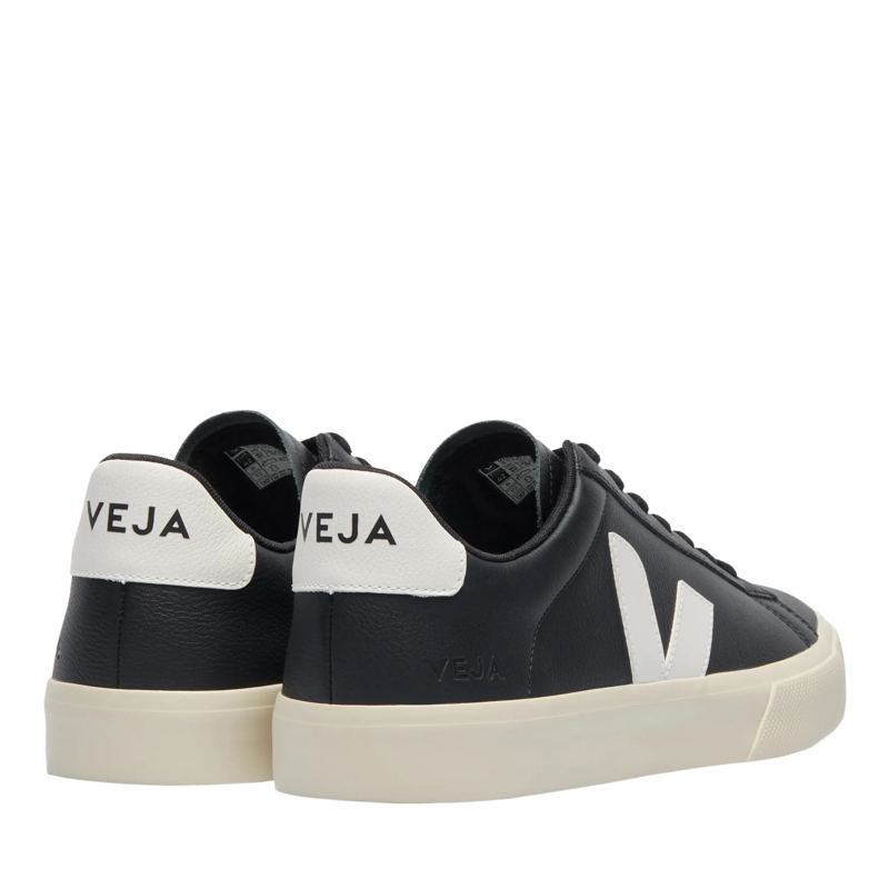 Veja Low-Top-Sneaker Campo Leather Black White(Image 3)