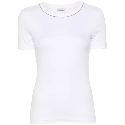 Peserico White Beads T-Shirt White 