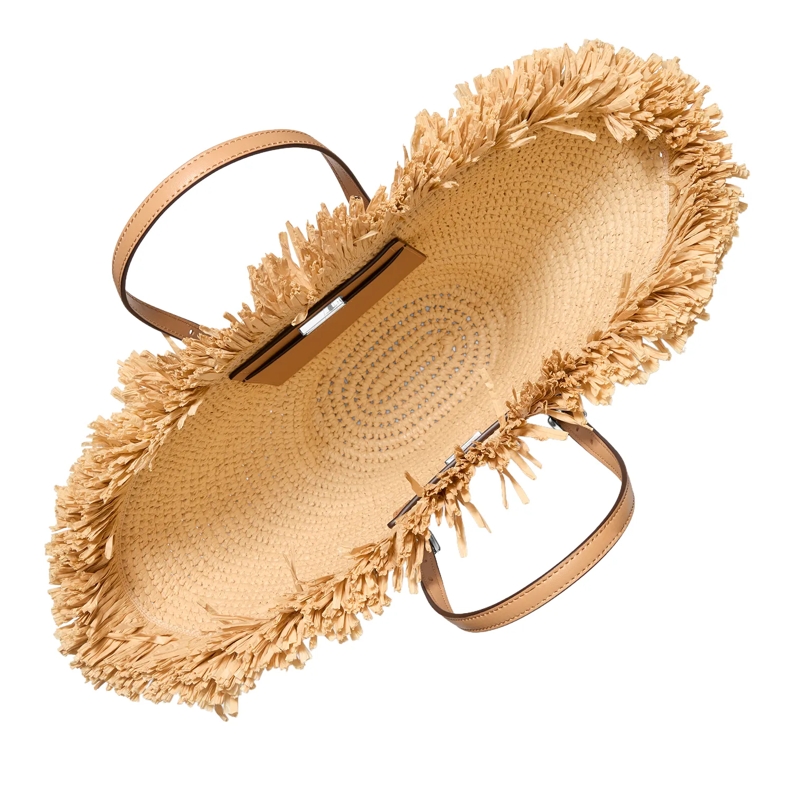MICHAEL Michael Kors Mandtas Sm Fan Tote Nat/peanut(Image 3)