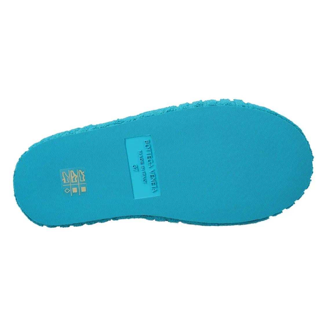 Thumbnail - Bottega Veneta Sandalen - Resort Sponge Blue - Gr. 39 (EU) - in Blau - für Damen