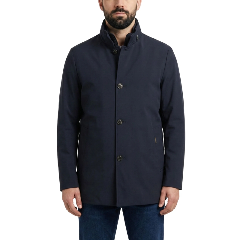 Moorer Übergangsmantel Kurzmantel Borromini dunkelblau(Image 2)