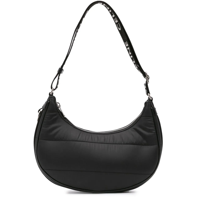 Celine Schultertasche Nylon Ava Shoulder Bag schwarz
