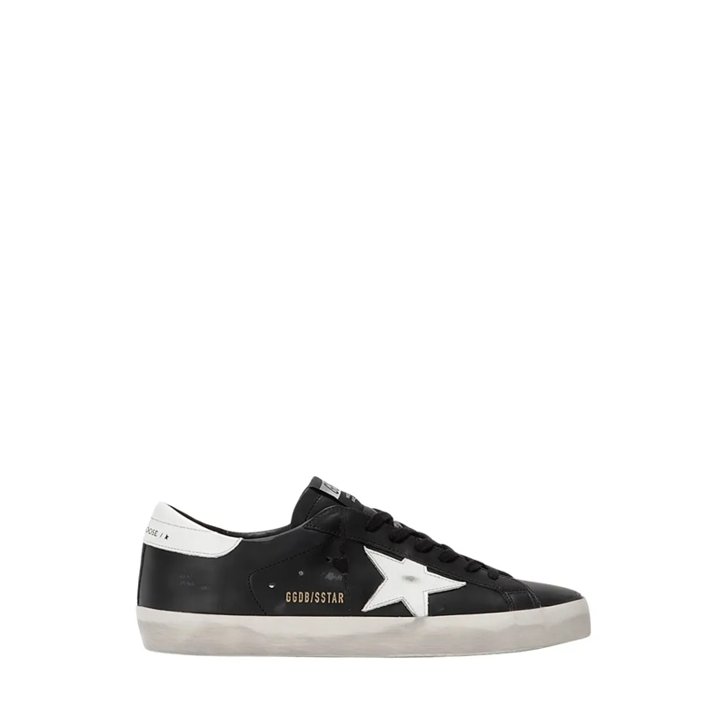 Golden Goose Low-Top-Sneaker Black Superstar Leather Sneakers Black