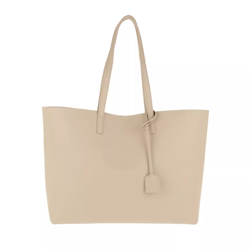 Saint Laurent E/W Shopping Bag Soft Leather Natural Draagtas