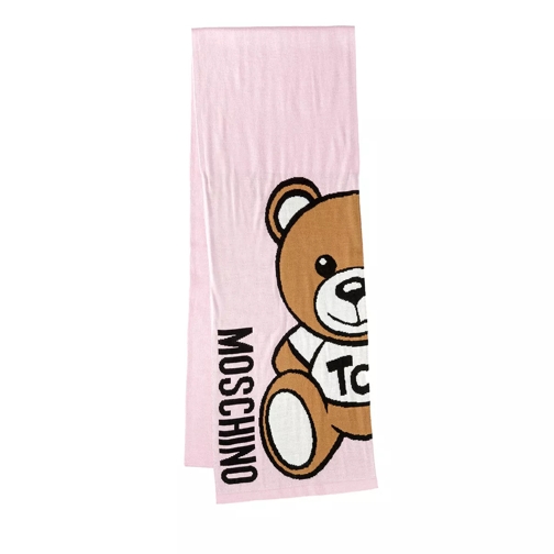 Moschino Scarf Pink Wool Scarf