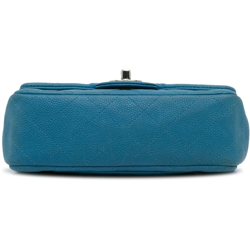 Chanel Sac à bandoulière 2013-2014 Mini Rectangular Classic Caviar Single F blau (Image 20)