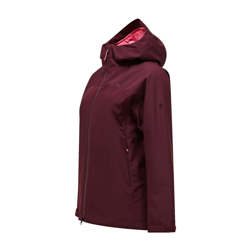 Peak Performance Übergangsjacke Jacke Treeline Hipe rot(Image 3)