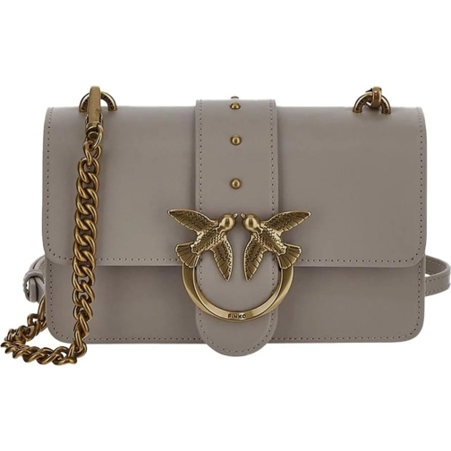 Pinko Sac à bandoulière Mini Love Bag Icon Simply grau