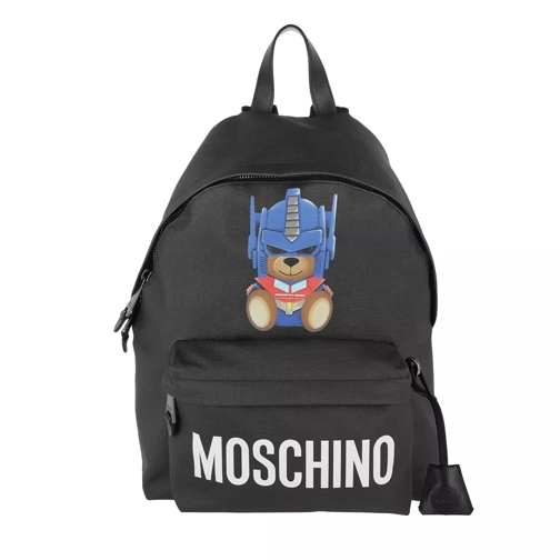 Moschino Transformers Ready To Bear Backpack Black Rugzak
