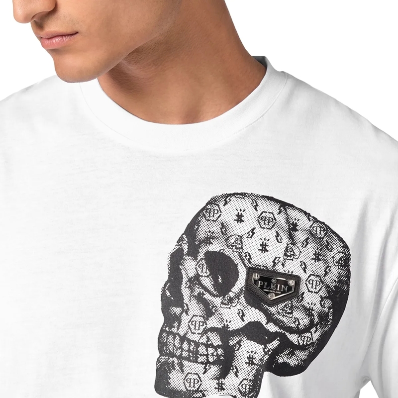 Philipp Plein T-Shirt T-Shirt Skull weiss(Image 5)
