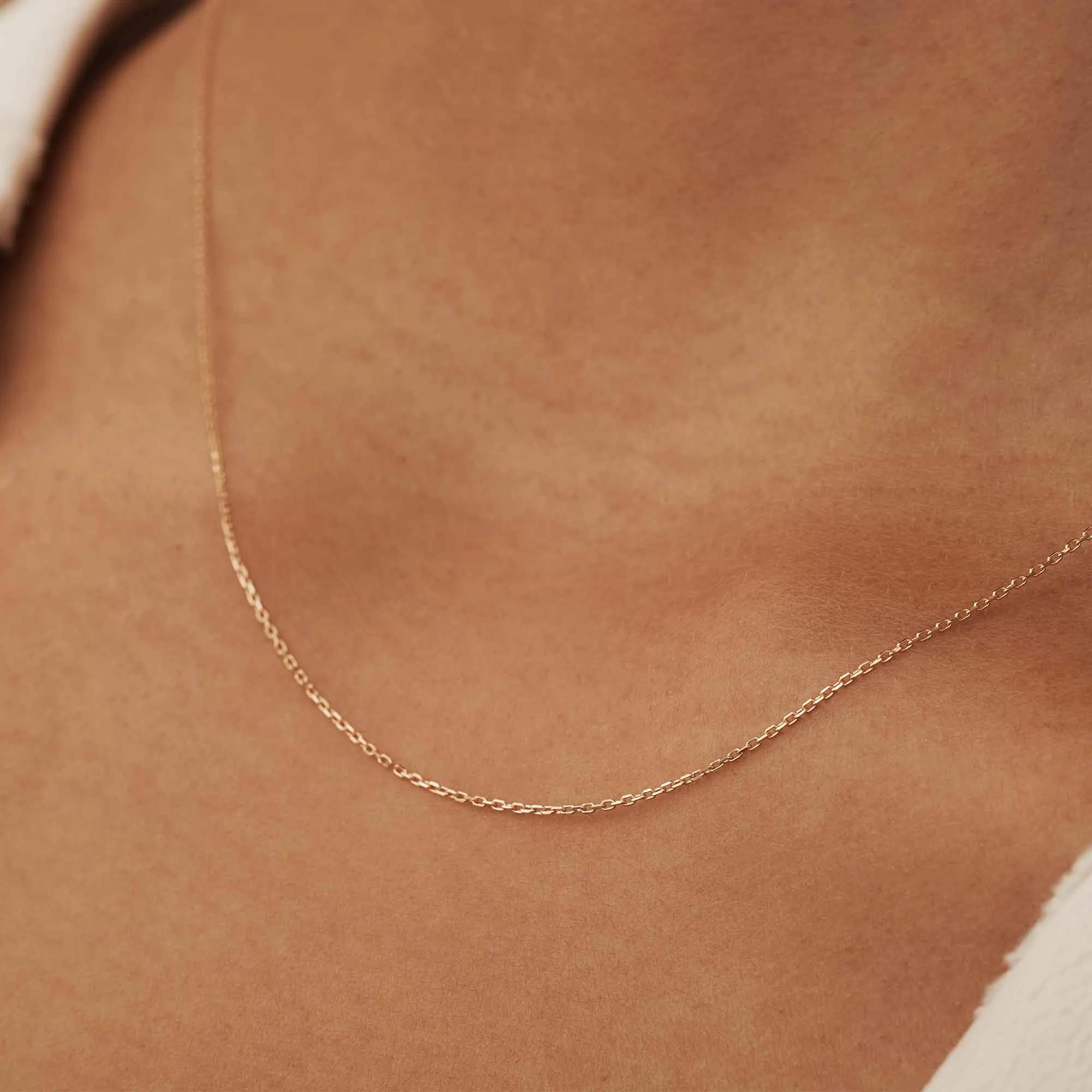 Thumbnail - Isabel Bernard Halskette - La Concorde Nicole 14 karat necklace - Gr. unisize - in Gold - für Damen