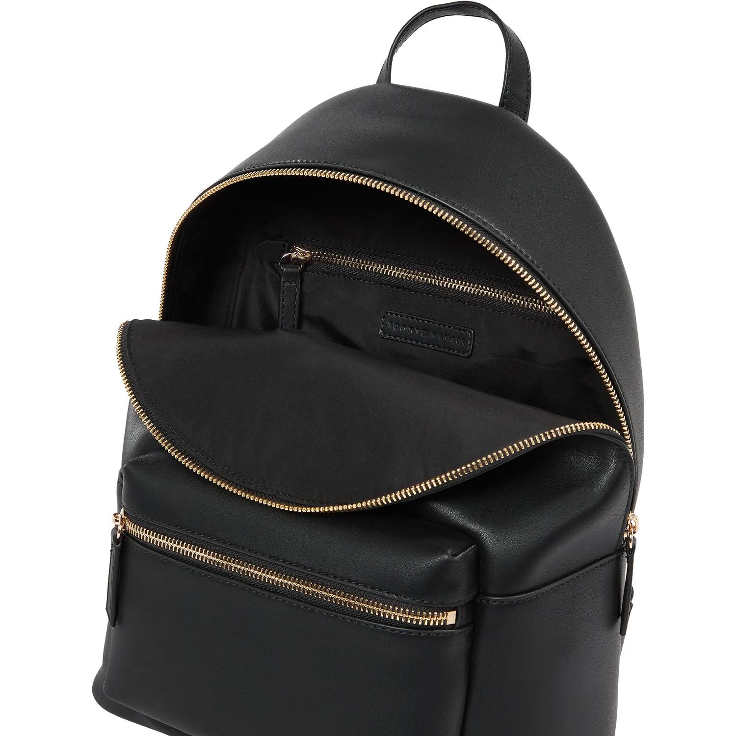 Tommy Hilfiger Rugzakken Logotape Rucksack in zwart