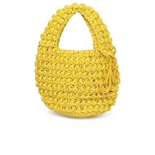 J.W.Anderson Yellow Woven Bag Yellow Schultertasche