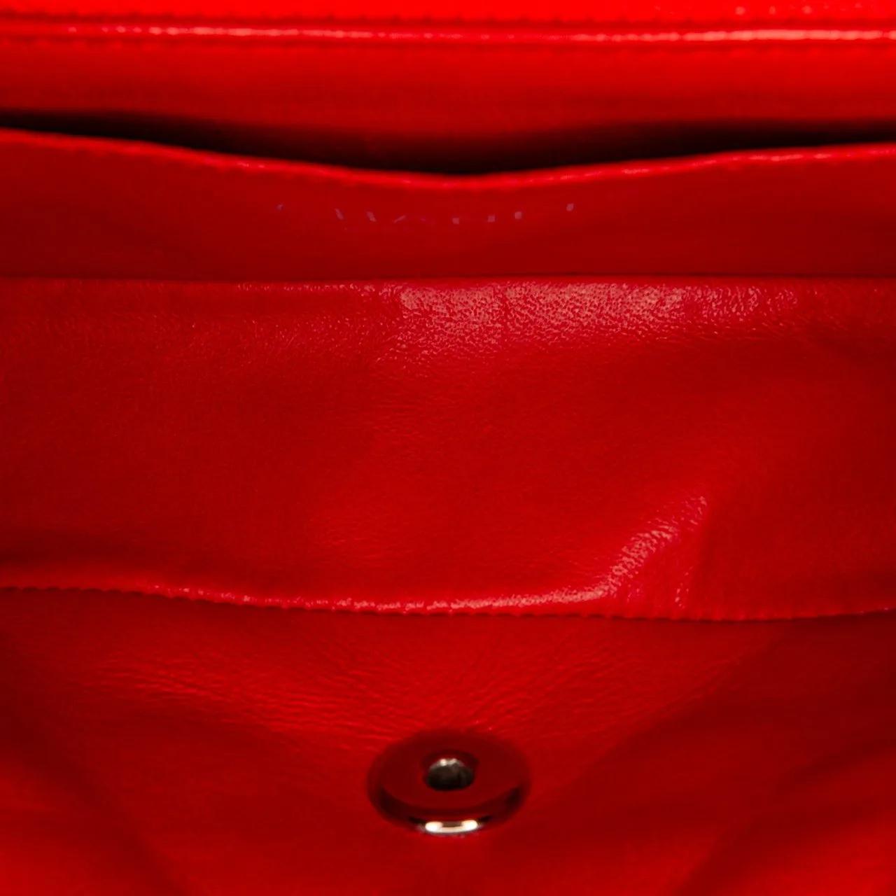 Chanel Hobo bags 2011 New Mini Rectangular Classic Lambskin Single in rood