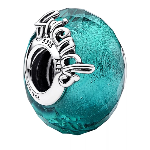 Pandora Faceted Murano Glass Friendship Charm Green Pendant