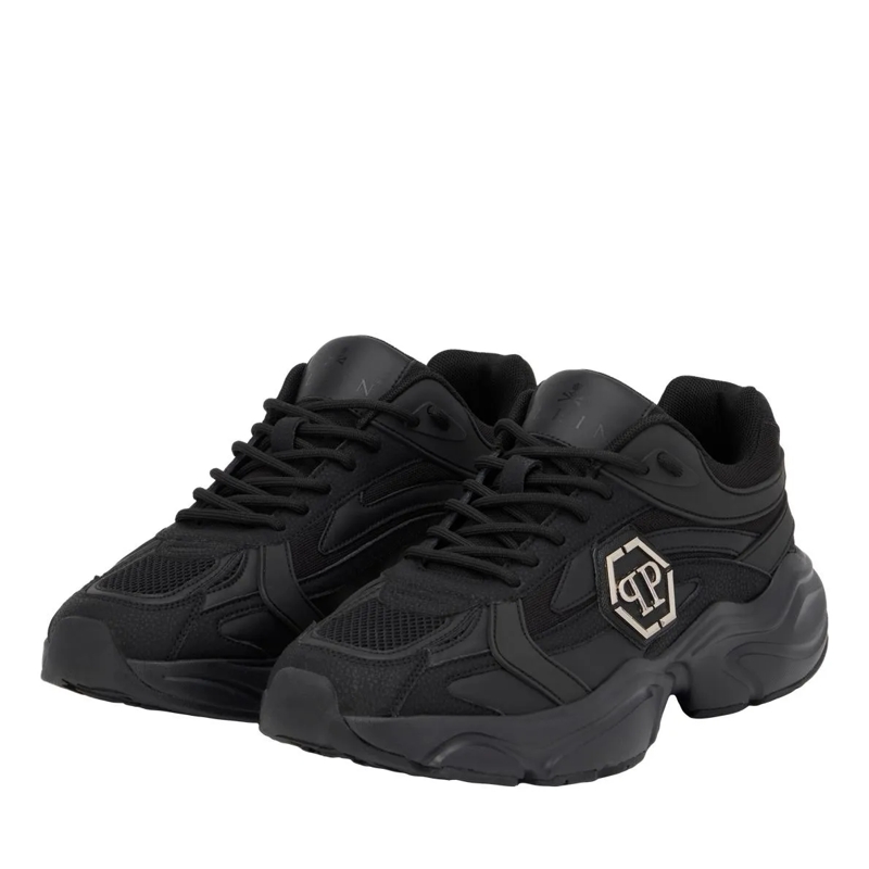 Philipp Plein Low-Top-Sneaker Läufer schwarz