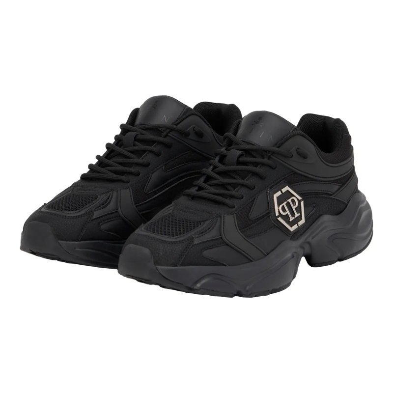 Philipp Plein Low-Top-Sneaker Läufer schwarz