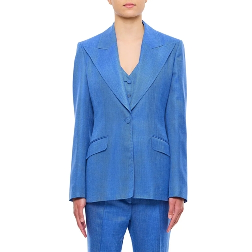 Gabriela Hearst Blazer Leiva Blazer Blue