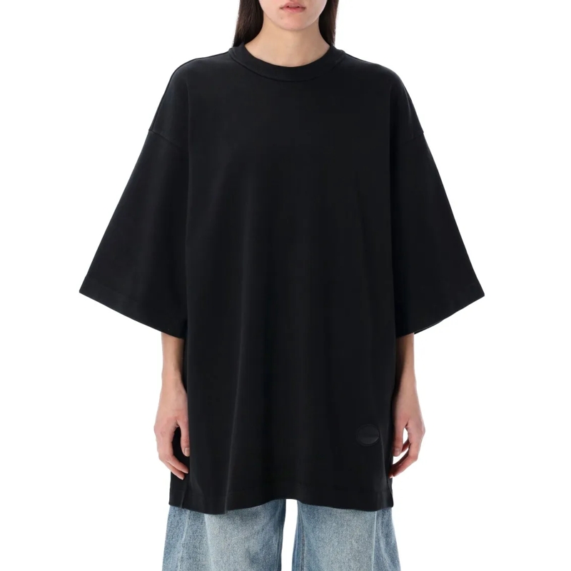 Alexander Wang T-shirt Relaxed-Fit T-Shirtsleeves And Round Neckline Black